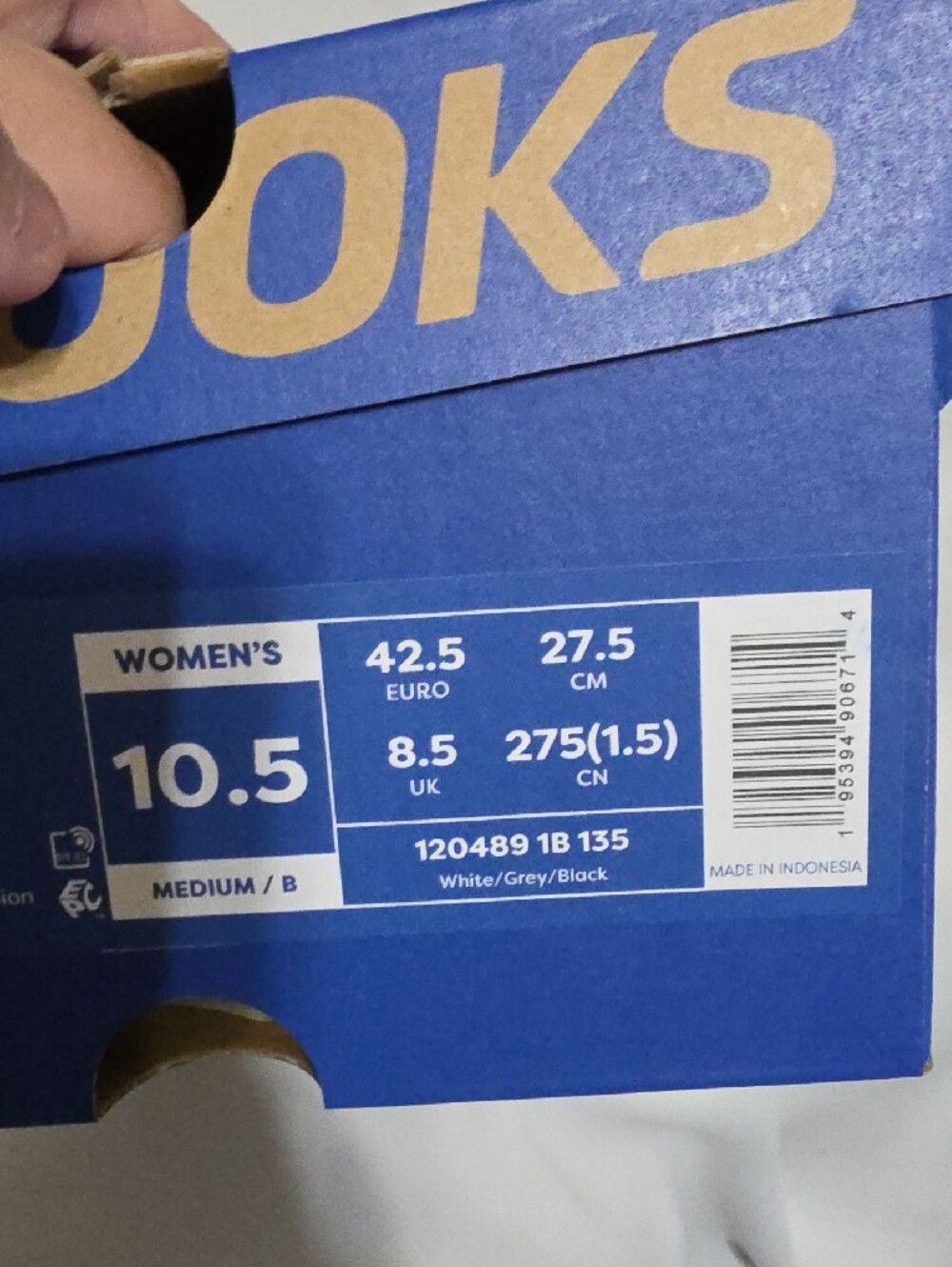 BROOKS Revel 9 White Gray Athletic Running Shoes US Women Size 10.5 (NWOT) - Picture 16 of 16